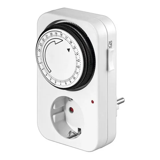 Timer Shuko Temporizador Mecánico Calefon - Electroimporta