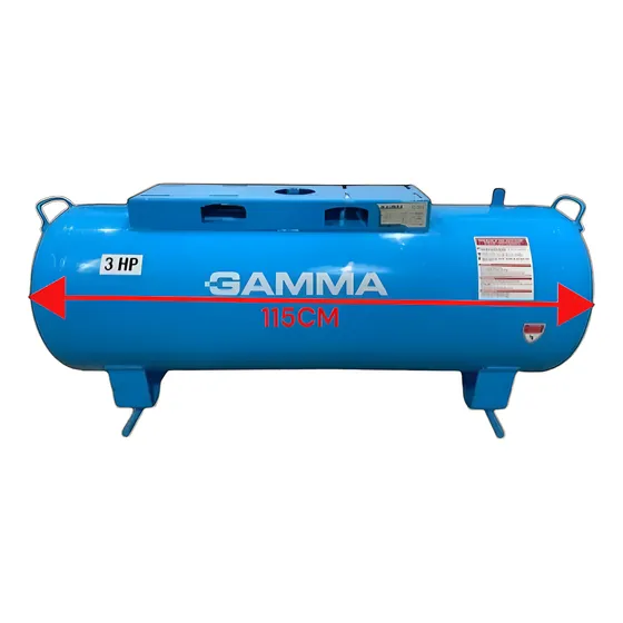 Tanque Para Compresor 100 Litros Gamma Original A Correa