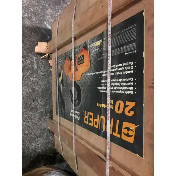 Señorita De Cadena De 20 Ton Marca Trupper