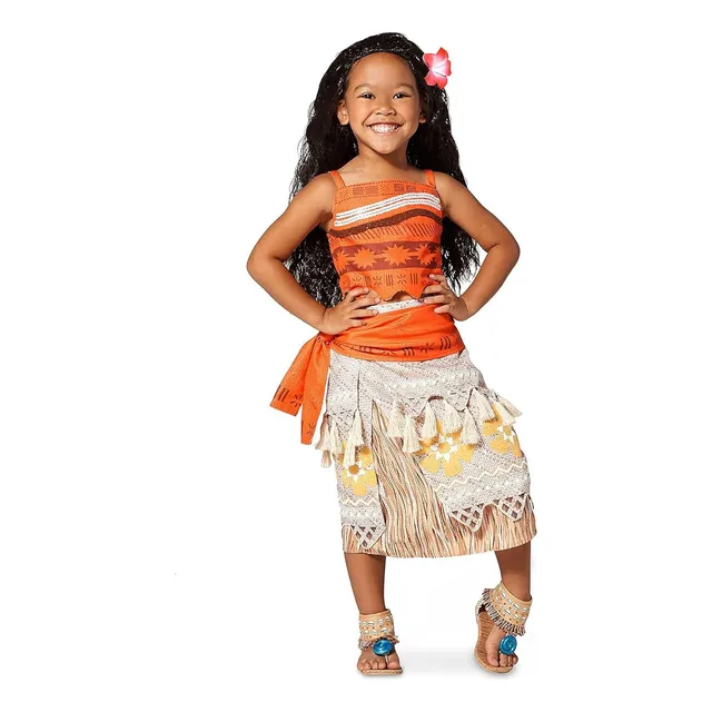 Moana Disfraz Talla 11 - 12 Original Disney Store Usa