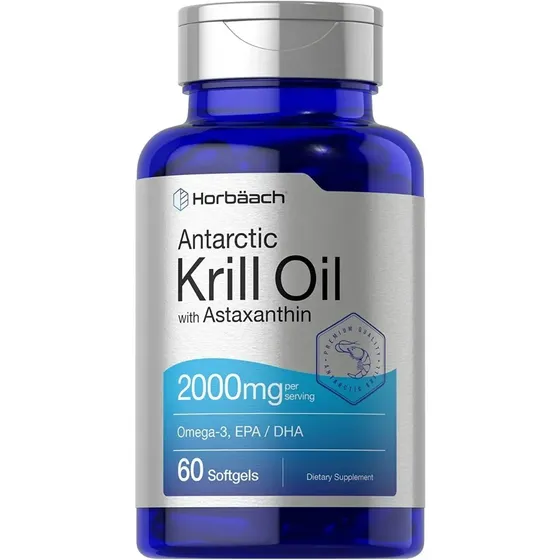Aceite de Krill Horbach Omega 3 Epa Dha 60 Cápsulas Sin Sabor | Cuotas sin interés
