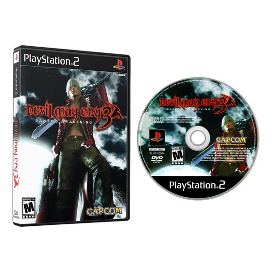 Jogo Devil May Cry 3 Dante's Awakening Playstation 2 Ps2