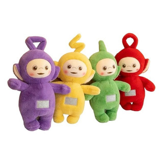 Set 4 Peluches Teletubbies 30cm Paquete Con Los 4 Personajes Set 4 Peluches Teletubbies 30cm Paquete Con Los 4 Personajes