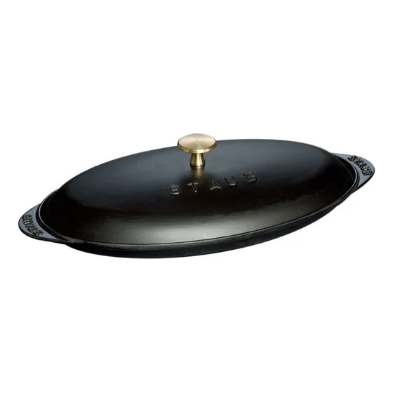 Staub Sartén Para Pescado (hierro Fundido, 14.6 in), Colo
