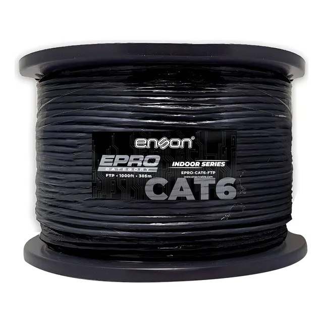 Cable Ftp Utp Cat6 Interior 100%cobre 305m Epro-cat6-ftp
