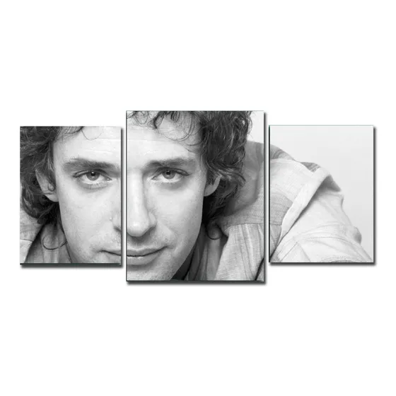 Gustavo Cerati Tríptico Canvas Tela 100x50