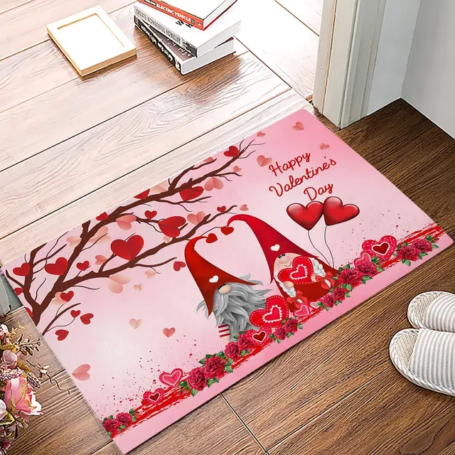 Fantasy Staring Felpudo Bienvenida Para Dia San Valentin X