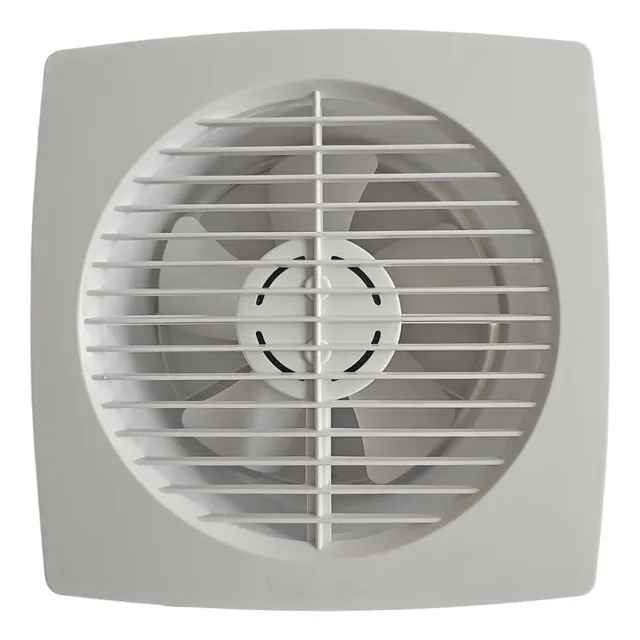 Extractor De Aire Y Olores Para Baño Y Cocina 8 Pulgadas Color Blanco 110V Variad APD20-1