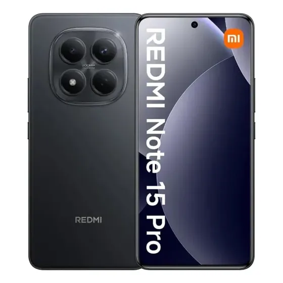 Xiaomi Redmi Note 15 Pro 4G 12 GB 512 GB 6.77 pulgadas negro.