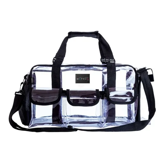 Bolsa Organizadora Transparente P/makeup Hair & Nail Artist