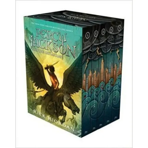 Percy Jackson & The Olympians Boxed Set, De Rick Riordan. Editorial Hyperion, Tapa Dura En Inglés