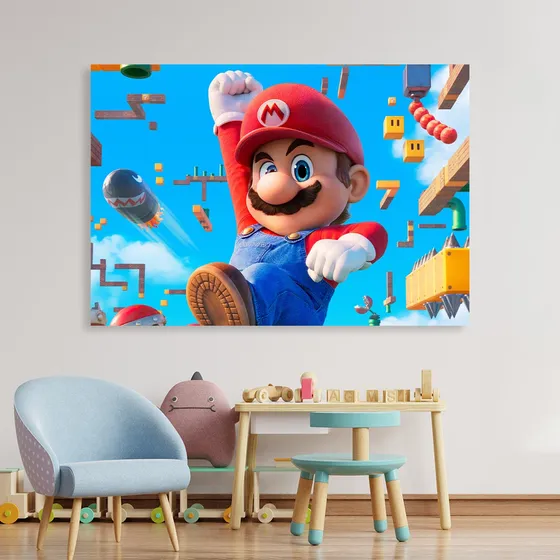 Cuadros Impresos Listos Para Colgar De Mario Bros - Alce