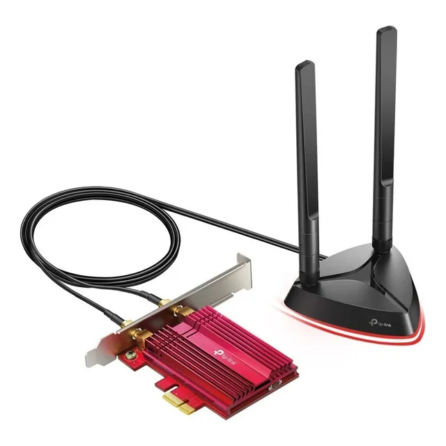 Tp-link, Tarjeta Pcie Wifi 6 Ax3000 + Bt 5.2, Archer Tx3000e