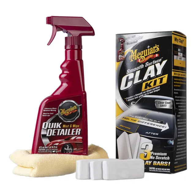 Meguiar's Kit De Descontaminado Smooth Surface Clay Kit