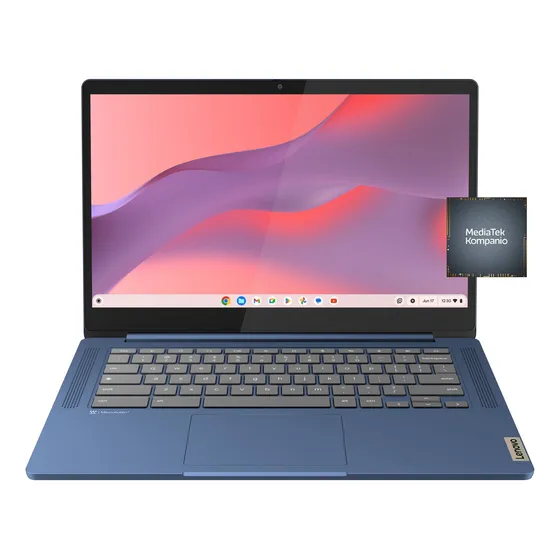 Lenovo - Ideapad Slim 3 Chromebook 14  Full Hd Laptop - Medi