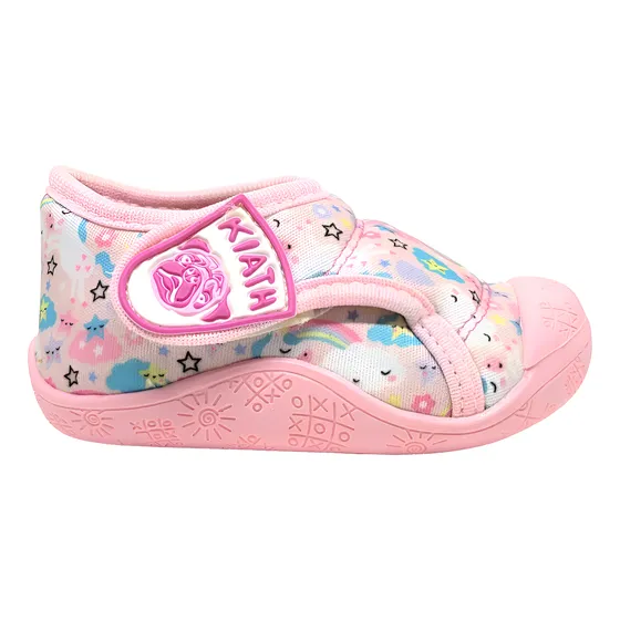 Sapatinho De Bebe Menina Com Sola Antiderrapante Super Leve