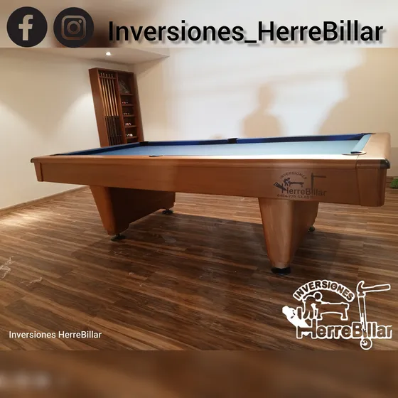 Mesa De Pool Y Billar Modelo Champions Inversioneherrebillar