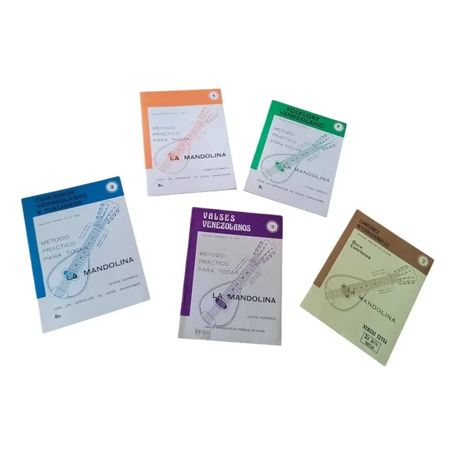 Combos De Métodos Para Tocar Mandolina.