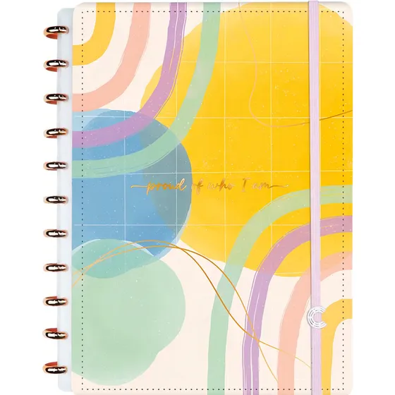 Caderno Inteligente Grande 80fl La Creme Jandaia - 1 Unidade