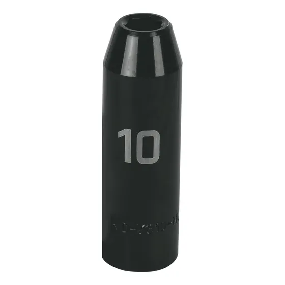 Dado De Impacto 1 /2  Largo 6 Puntas 10 Mm, Truper
