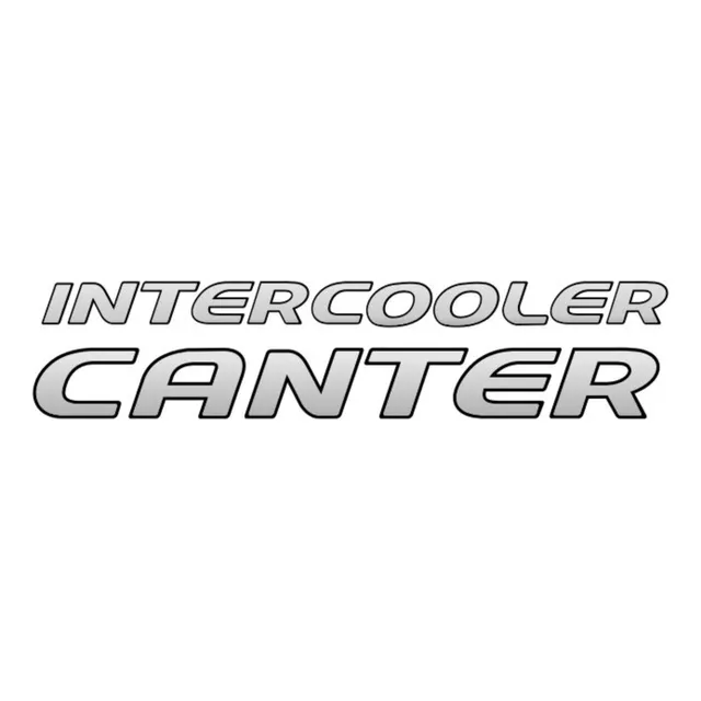 Repuesto Calcomanía Para Mitsubishi Canter Fuso Intercooler