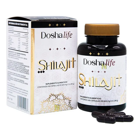 Shilajit 60 Capsulas Doshalife Anahuac