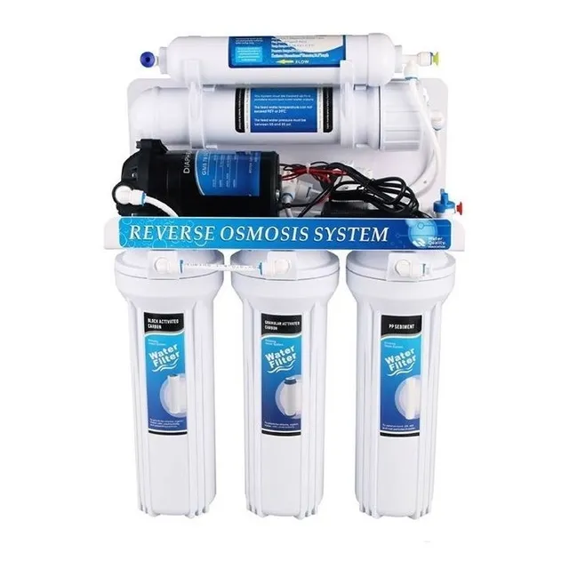 Filtro De Agua Por Osmosis Inversa 100gpd Con Tanque Y Bomba