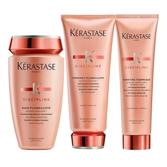 Kérastase Bain Fluidéaliste + Fondant + Keratine Thermique