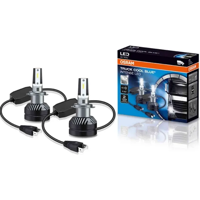 Lamparas H7 Led Truck Blue Intense Osram 6000k 24v Camion