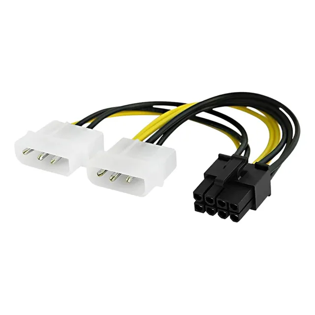 Adaptador Molex-ide 4 Pines A 8 Pines Pci E Tarjeta Grafica