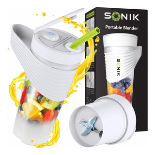 Licuadora Portátil Sonik Para Batidos Y Smoothies Con 6 Cuch Licuadora Portátil Sonik Para Batidos Y Smoothies Con 6 Cuch