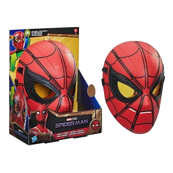 Mascara Electronica Marvel Spd Spiderman Hasbro - Envio Grat