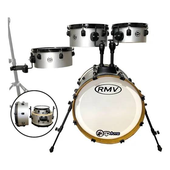 Bateria Compacta Rmv Trip Bumbo 18 Desmontável Shell Pack 