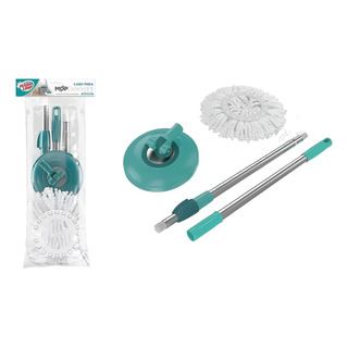 Cabo Mop Giratório Fit Spin Odyssey + Refil - Flashlimp Cabo Mop Giratório Fit Spin Odyssey + Refil - Flashlimp