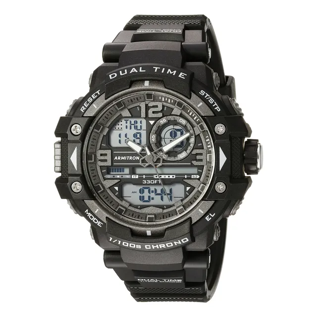 Reloj Armitron Sport 20/5062blk Analógico-digital Para Hombr