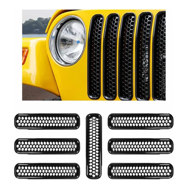 Rejilla Delantera De Rejilla Para Jeep Wrangler Jk 2007-2017