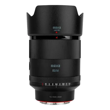 Meike 85mm F1.4 Af Stm Full Frame Com Foco Automático Sony E Preto