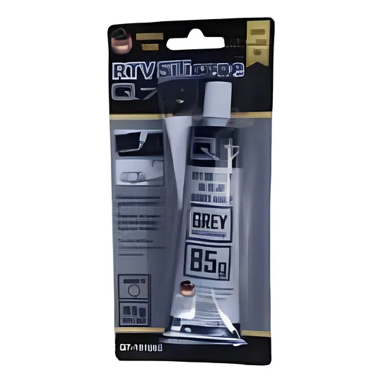 Sellador De Silicona Q7 Rtv Gris  Multiusos 85g