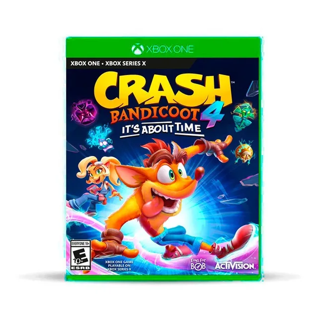 Crash Bandicoot 4 It's About Time Xbox One Físico, Macrotec