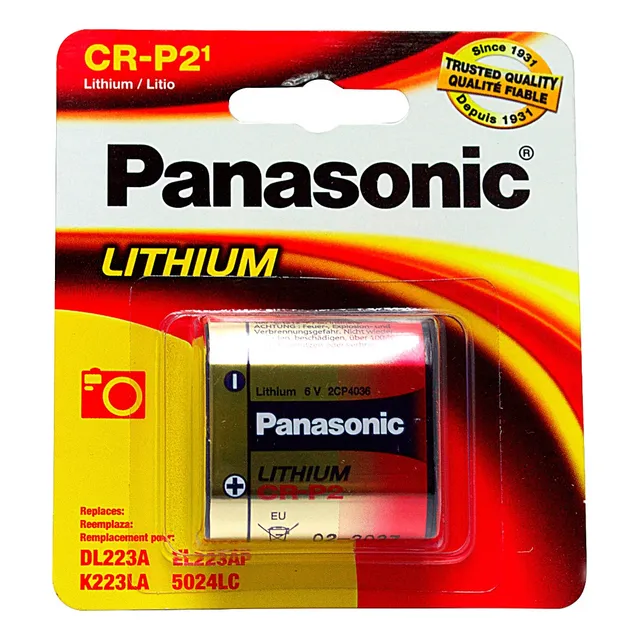80 Piezas Crp2 Panasonic 6v Cr-p2pa1b U1crp2,