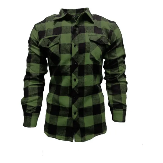 Camisa Flanela Xadrez Masculina Adulto