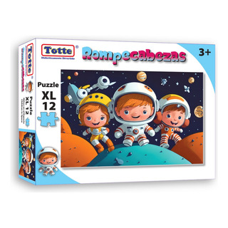 Rompecabezas Totte Niños En El Espacio 12 Pzas Extra Grandes Rompecabezas Totte Niños En El Espacio 12 Pzas Extra Grandes