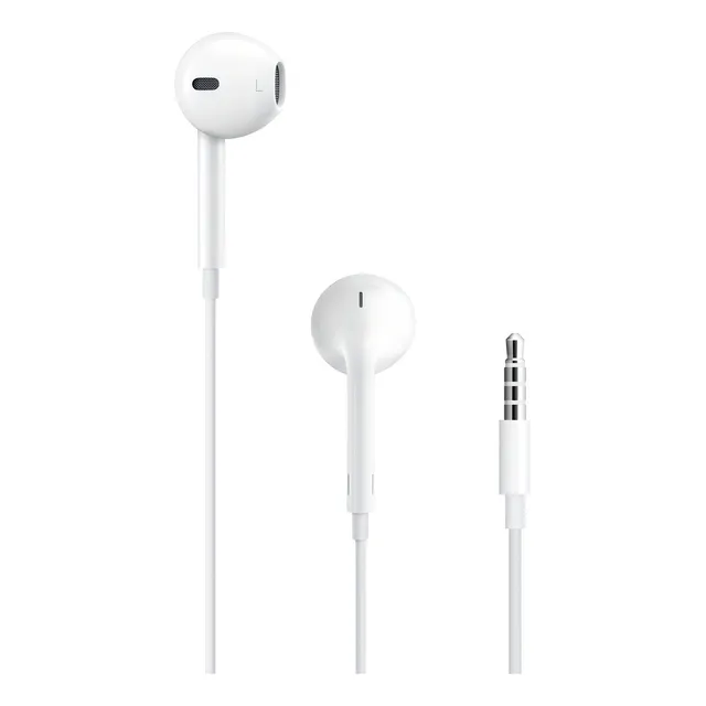 Audífonos Apple blanco Earpods Punta Plug 3.5 mm