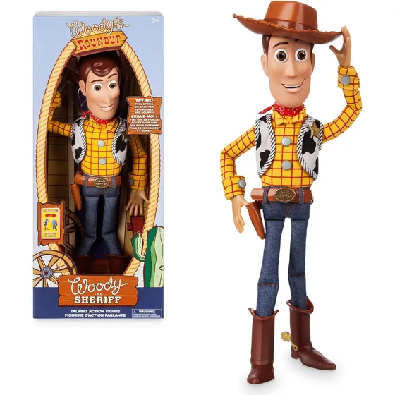 Figura De Woody Con Cuerpo Suave Y Sombrero Desmontable, 30