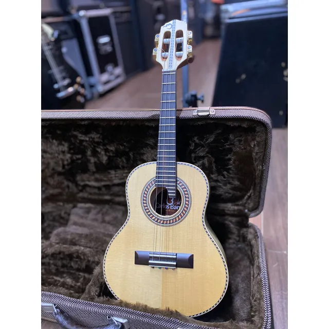 Cavaco Luthier Carlos Barros Ouro 19 Eletroacústico + Case