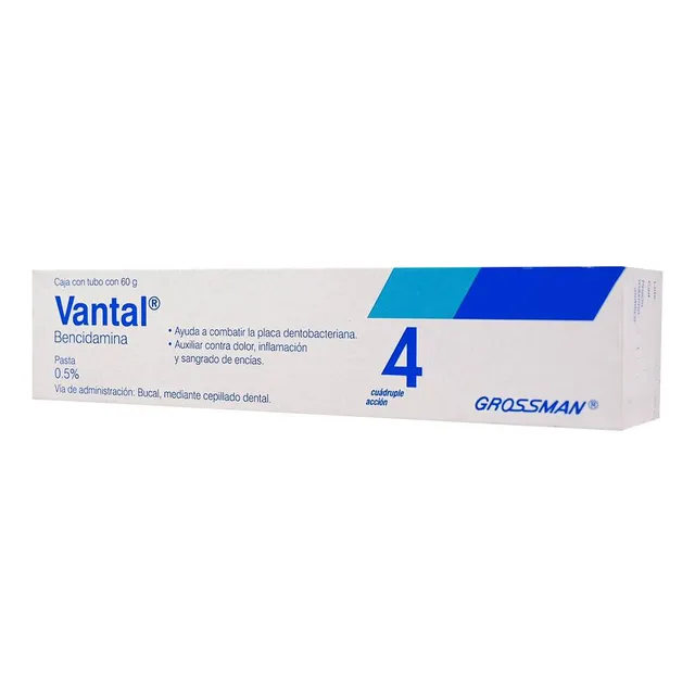 Vantal Pasta 5 Mg/g, 1 Tubo 60 G