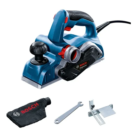 Cepillo Eléctrico 82mm Bosch Gho 700 700w Color Azul