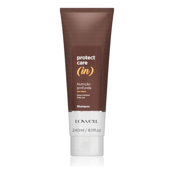 Shampoo Protect Care In Nutrição Profunda Lowell 240ml