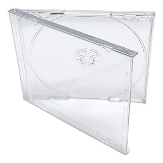 Estuche Transparente Para Cd Jewel - Pack 10