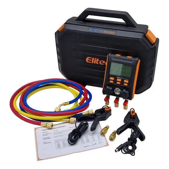 Manometro Digital Elitech Ms1000s Con Mangueras